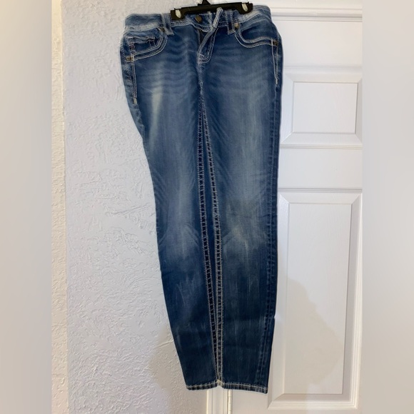 Miss Me Dark Blue Skinny Jeans - Picture 4 of 6